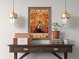 Photo Gallery eeypy the most wonderful time of the year - poster vintage con volpe, decorazione da parete, motivo: volpe autunnale, decorazione da parete, cartello in metallo per casa, ristorante, bagno, 40 x 40 cm Photo Gallery eeypy the most wonderful time of the year - poster vintage con volpe, decorazione da parete, motivo: volpe autunnale, decorazione da parete, cartello in metallo per casa, ristorante, bagno, 40 x 40 cm