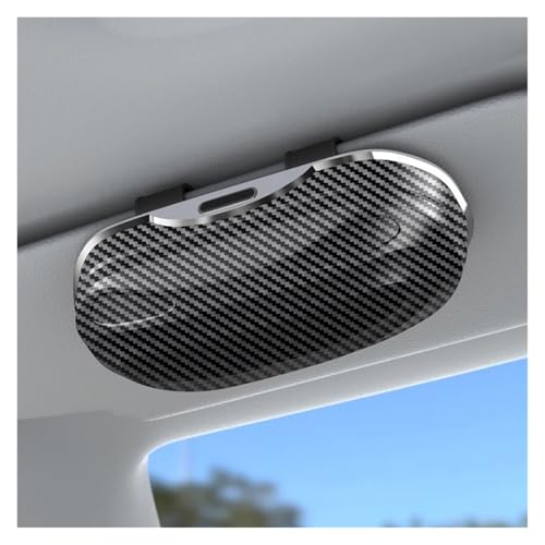 Boîte de rangement pour lunettes de soleil universelle pour pare-soleil de voiture