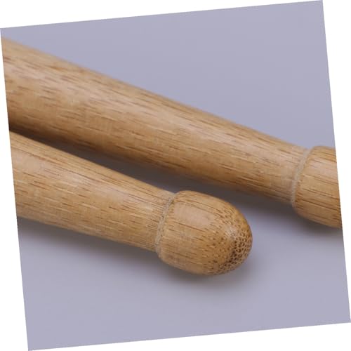 YARNOW Baquetas de Bambú para Niños y Niñas, 2 Unidades, Instrumentos Musicales, Mallets para Batería, Ecológicas y No Tóxicas miniatura 3