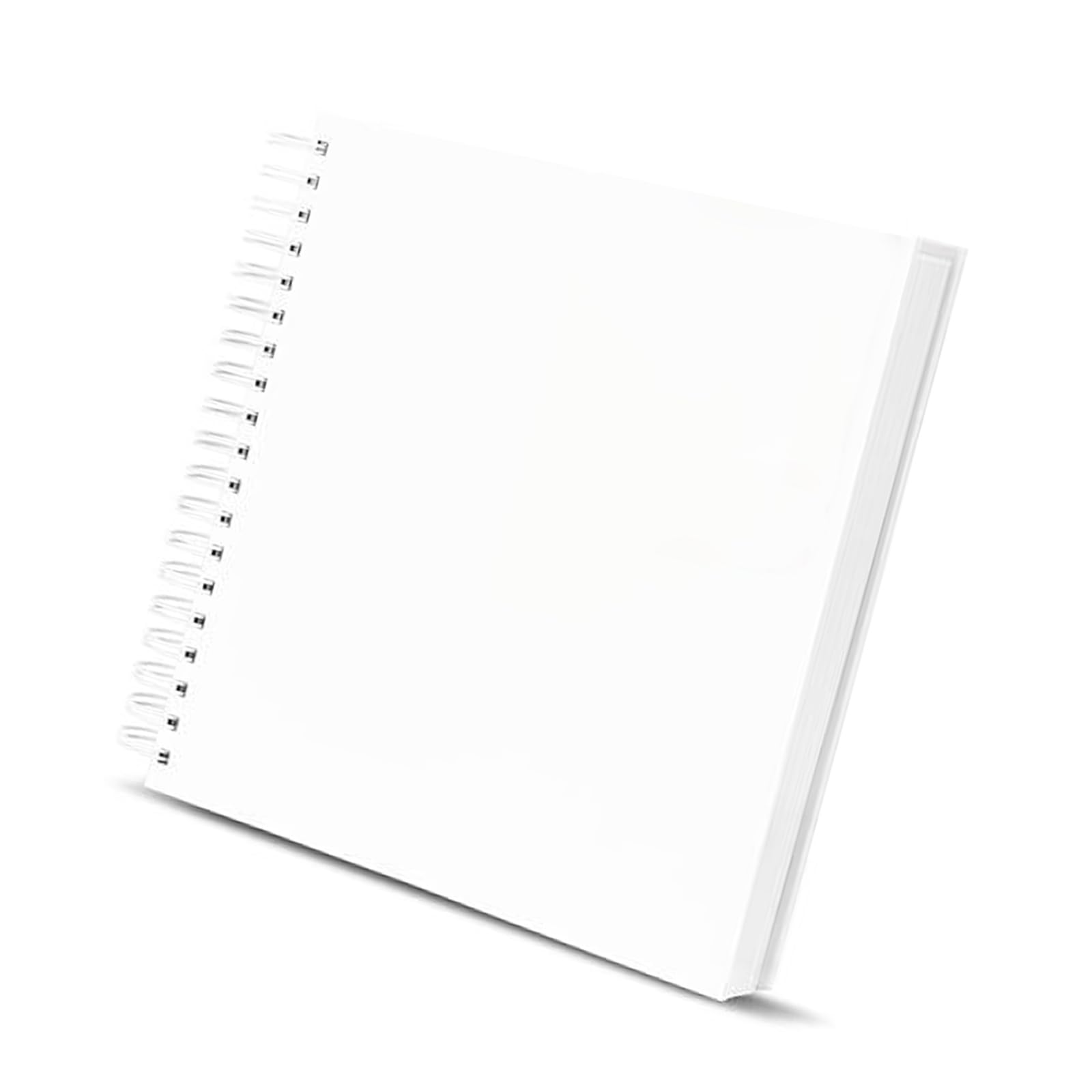 Tsophreniq Anniversary Scrapbook Photo Album Thick Paper Memories Book with 80 Pages Spirals Binding for Craft Projects Scrapbooking Album