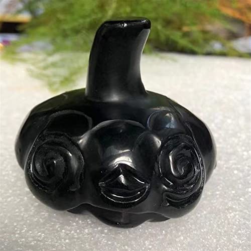 Decoración del hogar, 1PC170 230g Obsidiana natural Calabaza Cráneo Cristal de cuarzo for la venta Piedras Cristales decorativos for el hogar Calaveras Regalos , Cristal natural Inicio Colecciones ( S