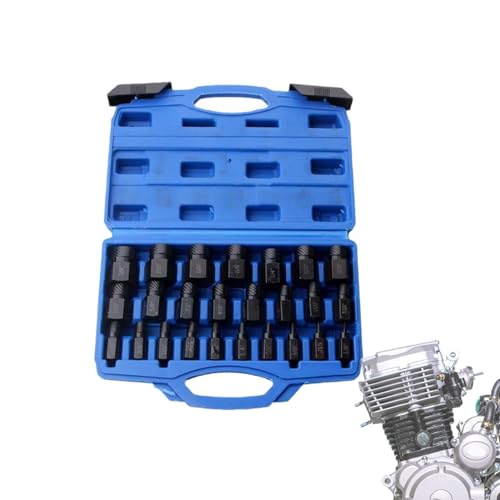 Juego de extractor de tornillos y pernos, extractor de tornillos, kit de reparación del hogar, kit de extractor de tornillos para reparaciones de automóviles, garajes, obras de construcción