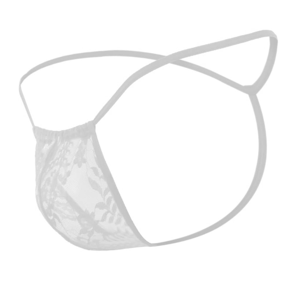 muquam Sheer Lace Mens G-String Underwear-picture-43