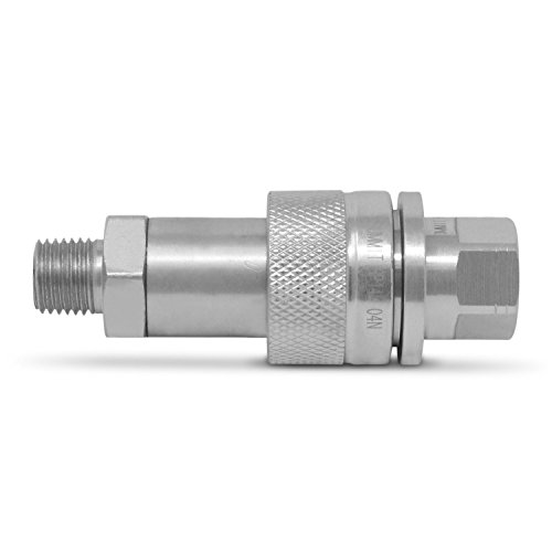 Image of Summit Hydraulics 1 /4 inch 10,000 PSI High Pressure Hydraulic Quick Coupler Set Replaces Enerpac A-630 (Pack of 2)