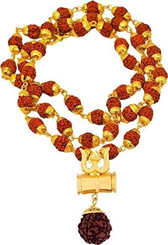 OPTIMUS RUDRAKSHA 5 Mukhi Rudraksha Mala Nepali 108 Beads Original Certified 5 मुखी रुद्राक्ष ओरिजिनल माला Deep Line Panchmukhi Rudraksha Mala With Gold Cap Jaap Japa Mala For Wearing & Astrology (B0CHW1MW85) Amazon Price History, Amazon Price Tracker