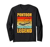 Photo Gallery pontoon boat legend vintage retro lake boating maglia a manica Photo Gallery pontoon boat legend vintage retro lake boating maglia a manica