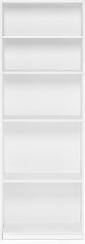 Miniatura 9 de Furinno FURINNO JAYA Simply Home Librería de 5 estantes 5 niveles Blanco