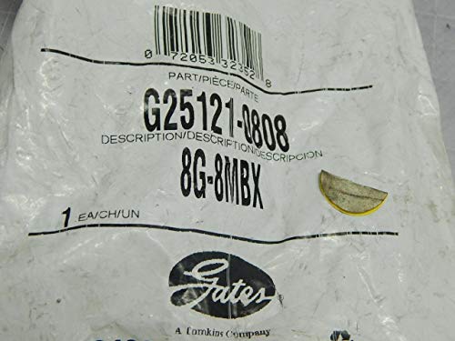 Image of Gates G25121-0808 Male O Ring Boss Swivel (Mega Crimp)