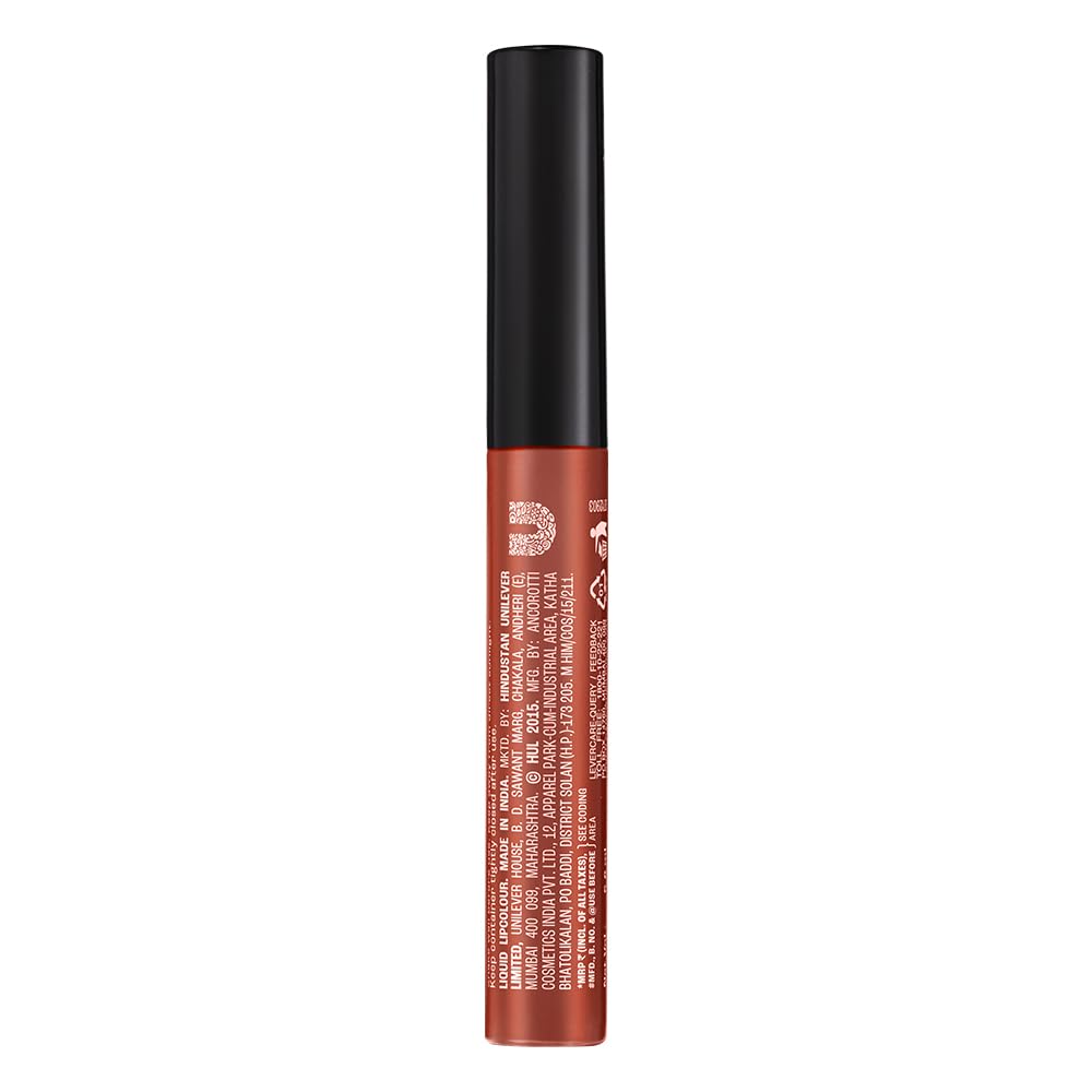 Lakmé Forever Matte Liquid Lip Colour, Nude Myth, 5.6 ml
