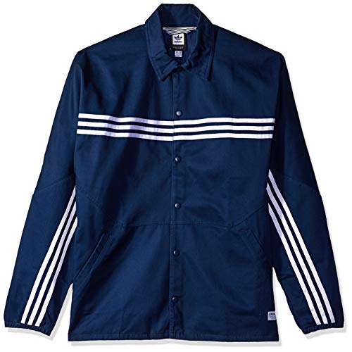 Adidas Originals Men's Skateboarding Schlepp Jacket, Collegiate Navy/White, S #TOP6
