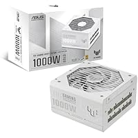 ASUS TUF Gaming 1000W Gold White Edition - Fuente de