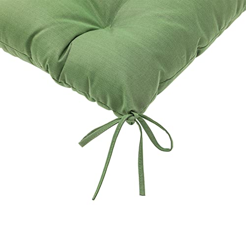 Image of QILLOWAY Outdoor Bench Cushion - 51x18x4 Inch Waterproof Patio Bench Cushion, Durable Bench Cushions for Outdoor Furniture, Replacement Outdoor Bench Cushions for Garden, Deck,Dark Green