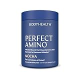 BodyHealth PerfectAmino XP Mocha Boost (60 Serving), Best Pre/Post Workout Recovery Drink, 8 Essenti