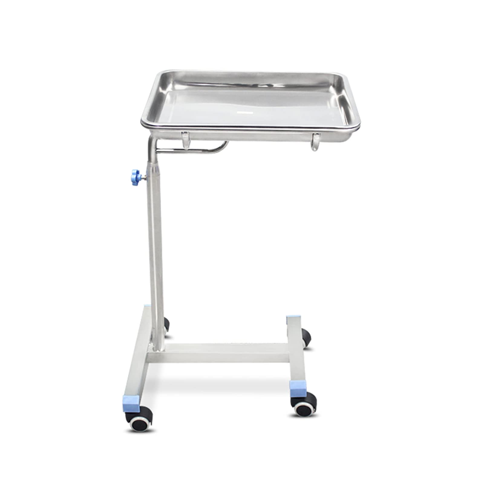 Buy Stainless Steel Mayo Tray Stand, Mobile Instrument Stand Adjustable