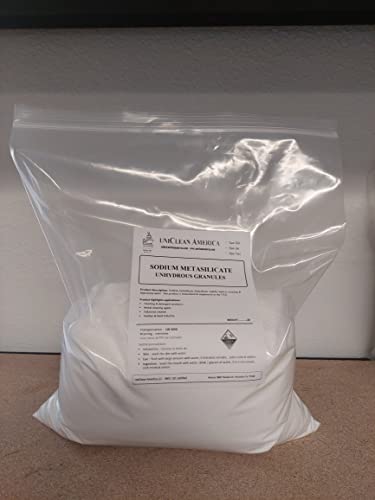 Sodium Metasilicate Anhydrous 5lb - Cleaning & Degreasing Powder - Made in USA