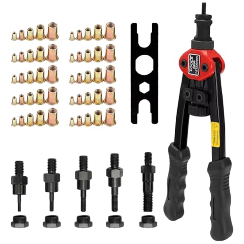 Écrous à riveter filetés pince BT606 M3 M5 M6 M8 kit de rivetage manuel - 2