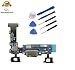Produktbild Für Samsung Galaxy S5 G900F Ladebuchse USB Dock Charge Connector Home Back Menü Button Taste Flex Kabel + WERKZEUGSET
