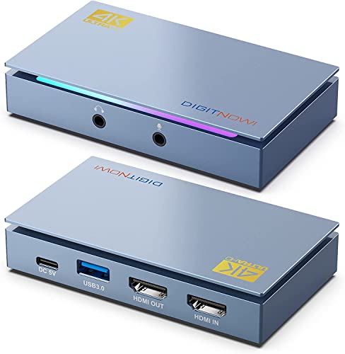 Amazon.co.jp: USB 3.0 HDMIビデオキャプチャカード、4KループアウトHD