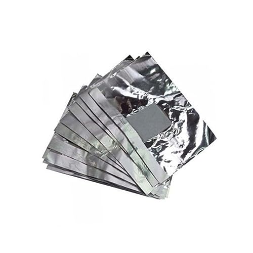 Beatifufu 250pcs Nail Polish Remover Pads Soak off Gel Nail Wraps 5 Packages Remover Pad for