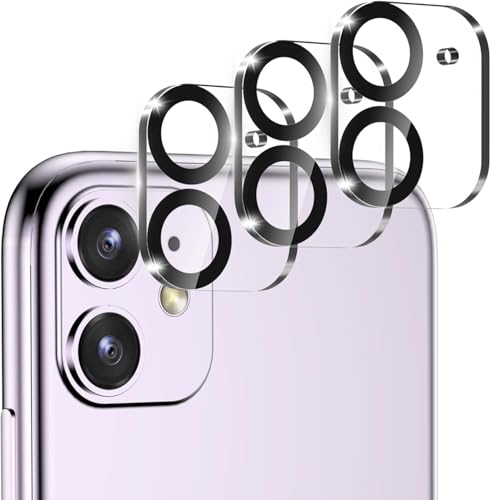 Image of Camera Lens Protector Compatible with iPhone 12 Mini (Pack of 3) | 9H Tempered Glass Camera Lens Guard | Scratch Resistant | HD Clear | Anti-Fingerprint | Easy Installation | Bubble Free
