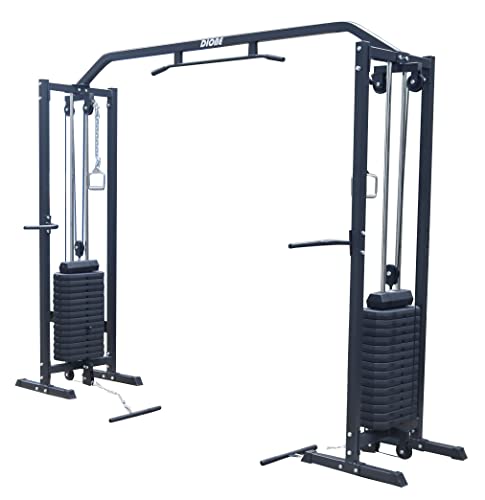 Dione Cable Crossover 2X 75KG Kraftstation - Multi-Kabelzug - Fitness Training Center - Homegym – Bild 3