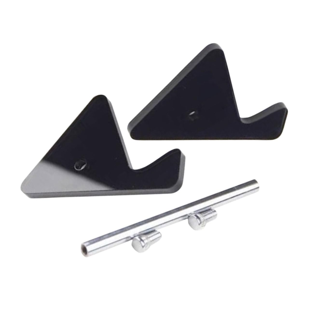 DIYEAH Keyboard Desk Holder Raised Keyboard Stand for Desk Acrylic Steel Black