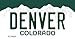 SMART BLONDE Denver Colorado Metal Novelty Aluminum Key Chain KC-9909