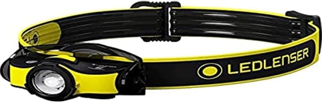 Ledlenser iH5R - Rechargeable LED Head Torch, Super Bright 400 Lumens Headlamp, Water Resistant (IP54), Camping, Hiking Equipment, Rechargeable Work Head Torch, Up to 35 Hours Running Time