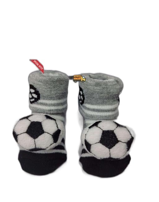 prasang sofa & furniture Soft Baby Booties with Cute Bow Design | Comfortable Non-Slip Kids Foot for Newborns and Toddlers | Stylish Baby Shoes for Boys & Girls|PRA-P2292-6-9 Months-picture-29