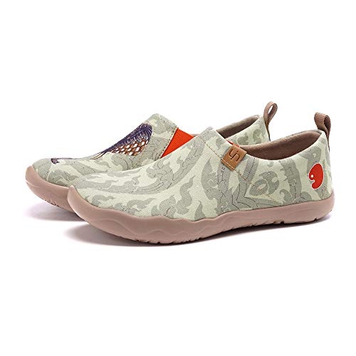 UIN Women's Art Travel Shoes Slip On Casual Cozy Loafers Lightweight Comfort Fashion Sneaker Toledo Ⅰ 5