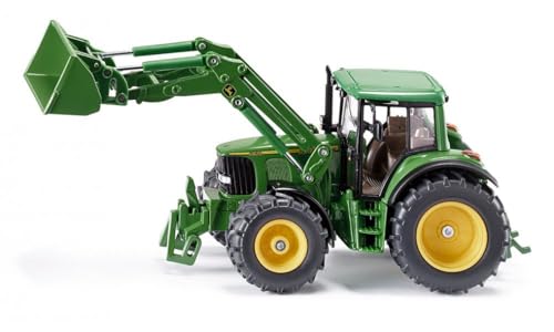 siku 3652, John Deere Traktor mit Frontlader, 1:32, Metall/Kunststoff,...