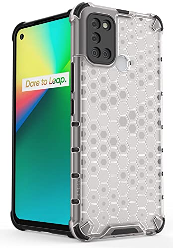 Image of Glasgow | for Realme 7i Stylish Look Pattern Back Case Cover for Realme 7i - Transparent