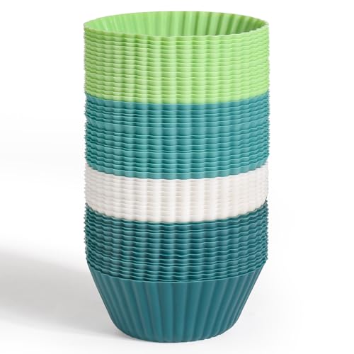 10 Best Reusable Muffin Liners for Effortless Baking Experience 5 Selizo 54 Pack Silicone Muffin Cups