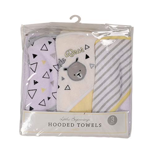 Image of Buttons and Stitches Baby Boys Infant Hooded Towels