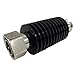 SA4D251-30 30 dB Fixed Attenuator 7/16 Male (Plug) to 7/16 Female (Jack) Up to 4 GHz Rated to 25 Watts, Brass Nickel Body, 1.25 VSWR