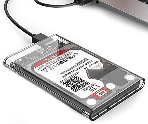 Case para HD Transparente USB 3.0 Testado por 7 dias