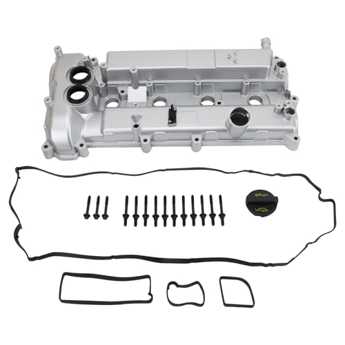 Image of TRQ Valve Cover Compatible with 15-17 Discovery Sport 13-15 LR2 12-17 Range Rover Evoque