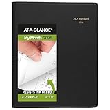 AT-A-GLANCE 2026 Planner, Monthly, 15-Month, 9' x 11', Large, Black (702600526)