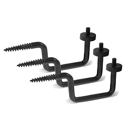 Highwild Trail Camera Holder Tree Screw Mounting Bracket - Pack of 3