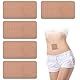 50 Stück Bauchnabel Pflaster Rizinusöl Packungen Rizinusöl Bauchnabel Belly Button Patch Rizinusöl-Packung Kein Waschen Selbstklebende Baumwoll Rizinusöl Patches 7X7 Cm(Ölfrei)