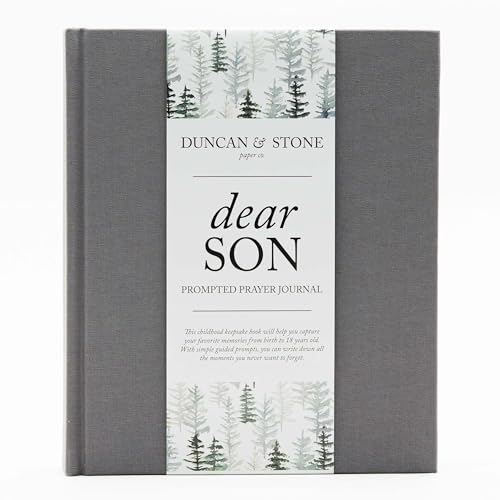 Image of Baby Memory Book - Childhood Memory Book For Milestones - Baby Photo Album with Writing Space - Family Keepsake Journal w/Prompts (Grey,230 Pages)