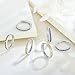 Starchenie Huggie Hoop Earrings for Women 925 Sterling Silver Princess Cut Created Tanzanite December Birthstones Jewelry