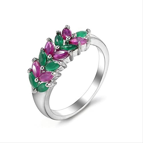 Bague en argent 925 de haute joaillerie avec une magnifique pierre gemme