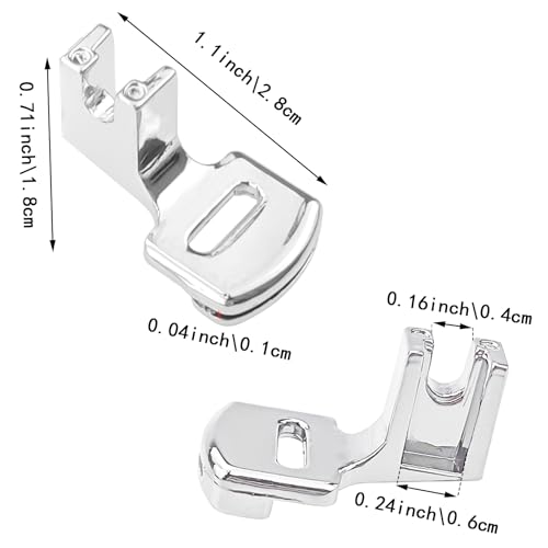 Pack 2 Pie para Fruncir para Máquina de Coser miniatura 2
