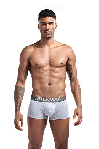 JOCKMAIL 3PCS/PACK Mens Boxer Briefs Men's Underwear Cotton Mens Boxers Ultra Soft Low Rise Underwear Mens Underwear4