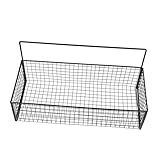 DEARMAMY Cesta Metálica de Almacenamiento Montada Pared para Cocina Diseño Hueco para Frutas y Verduras Resistente y Funcional Grande para Organización