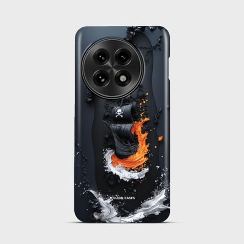 Image of MILLION CASES Back Cover Case for OnePlus 12 Scratch Resistant Anti-Slip Polycarbonate Shockproof Protective Durable Blaze Raider Crystal Case for Men & Boys