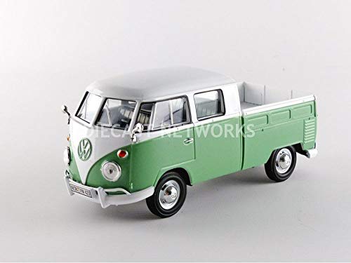 Motormax 1/24 Volkswagen T1 Kombi Pick Up 1976 miniatura 2