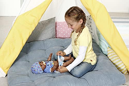 BABY born Magic Boy Doll 43cm - Easy for Small Hands, Creative Play Promotes Empathy & Social Skills - For Toddlers 3 Years & Up - Includes Outfit & 10 Accessories