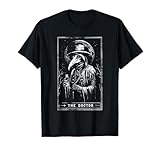 Plague Doctor Tarot Card Shirt Horror Death Occult Satanic T-Shirt